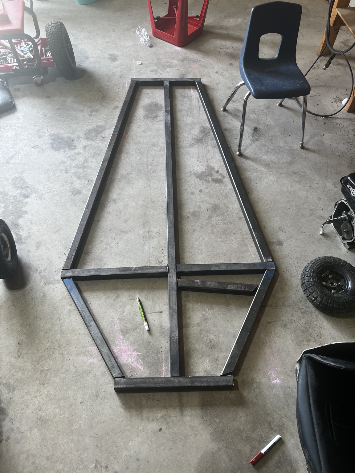 CAD design reference from Jaxson Richter cross-kart build