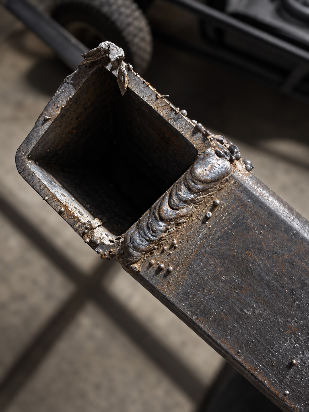 Chassis fabrication from Jaxson Richter cross-kart build