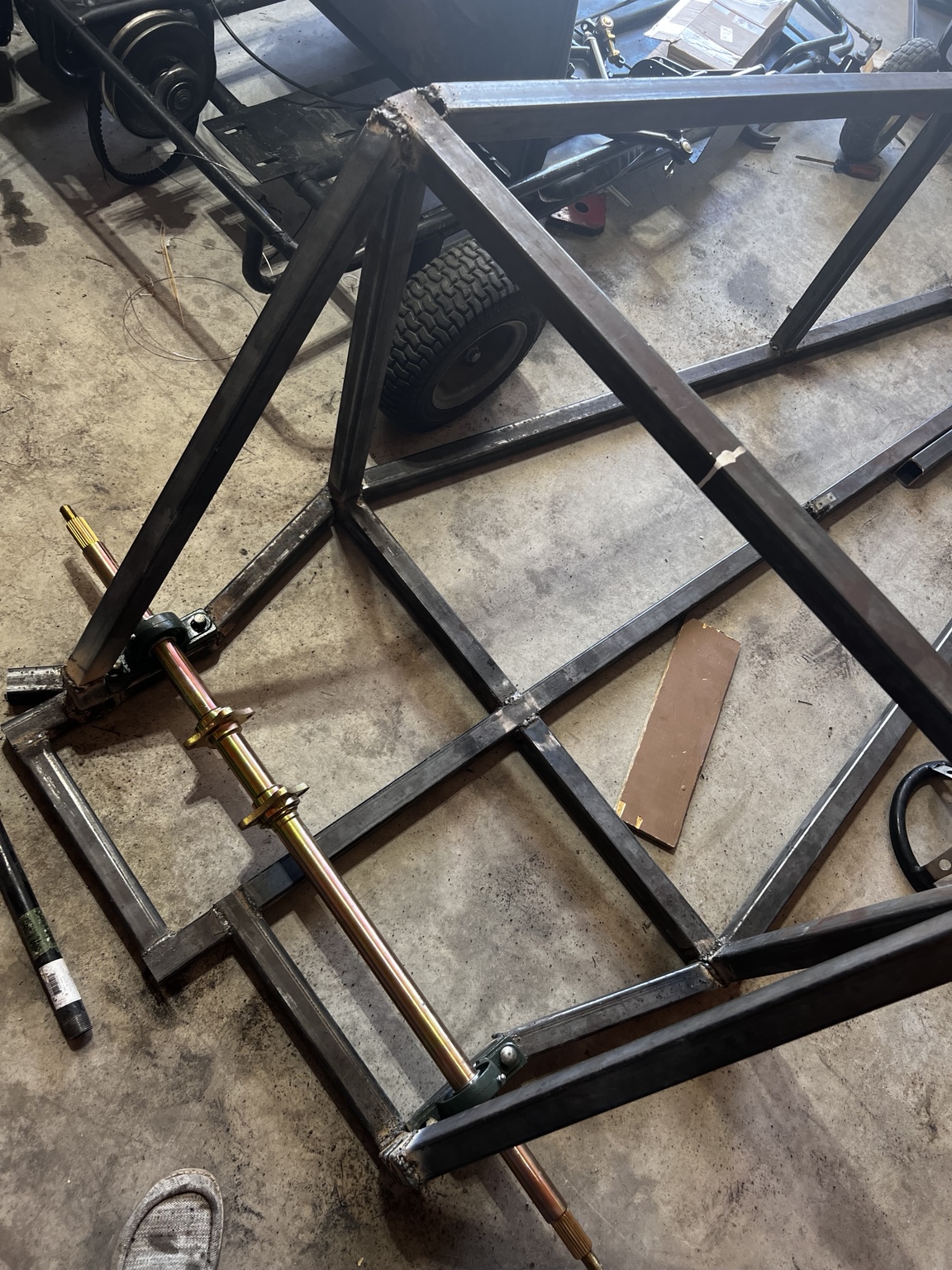 Mechanical integration from Jaxson Richter cross-kart build